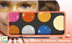 Farba na tvár - maľovanie na tvár metalické odtiene - 0 ks