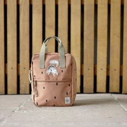 Detský batoh Mini Square Backpack Happy Prints caramel