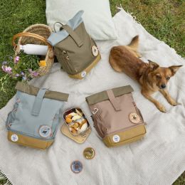 Detský batoh Mini Rolltop Backpack Nature hazelnut