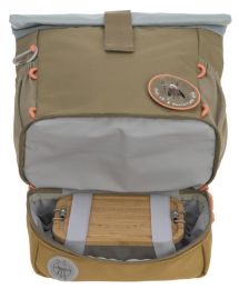 Detský batoh Mini Rolltop Backpack Nature olive