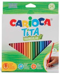 Carioca Pastelky Tita Box Triangular 24 kusů