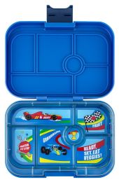 Yumbox Krabička na svačinu - svačinový box Original - Surf Blue Race Cars