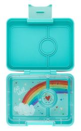 Krabička na desiatu - desiatový box Snack - Misty Aqua Rainbow - 0 ks