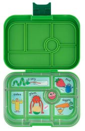 Yumbox Krabička na svačinu - svačinový box Original - Jurassic Green Funny Monsters